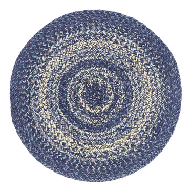 Great Falls Blue Jute Trivet 15